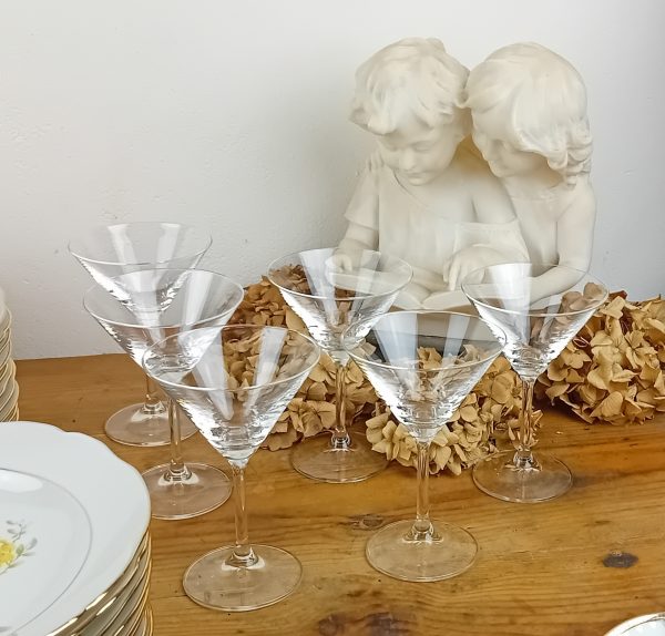 Lot de 6 verres a cocktail n°11402