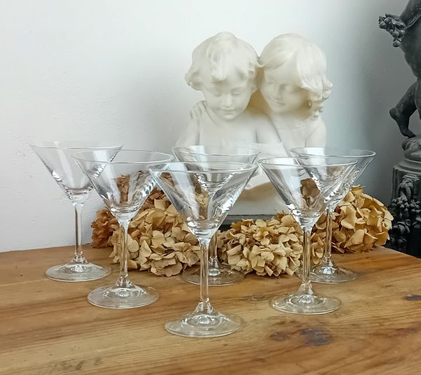 Lot de 6 verres a cocktail n°11402