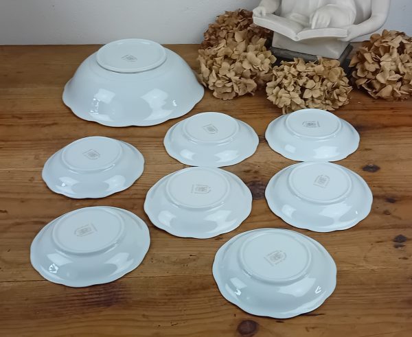 Service a crème en porcelaine n°11405