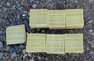 Lot de carrelage vintage n°11420