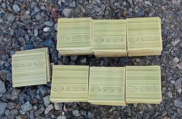 Lot de carrelage vintage n°11420