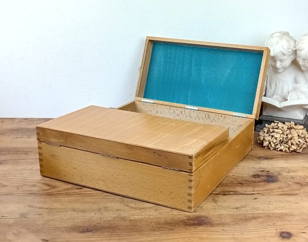 Boite vintage pour microscope n°11456