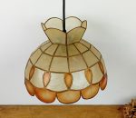 Lustre vintage en nacre n°11459