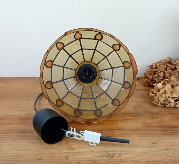 Lustre vintage en nacre n°11459