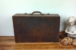 Ancienne valise en bois n°11458