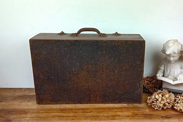Ancienne valise en bois n°11458