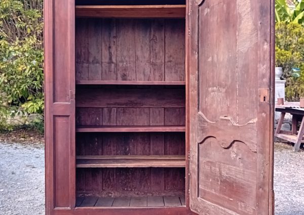 Ancienne bonnetière Louis XV en merisier n°11424