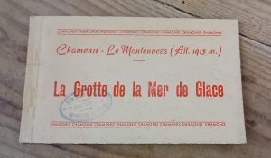 Souvenir Chamonix / La grotte de la mer de glace n°11465