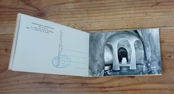 Souvenir Chamonix / La grotte de la mer de glace n°11465