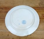 Ancienne assiette parlante Bordeaux Vieillard n°11474