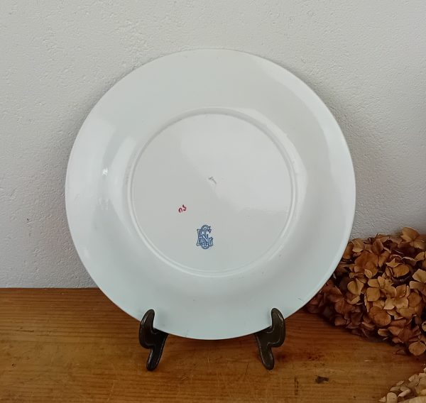 Ancienne assiette de Gien / Armoiries / n°11470