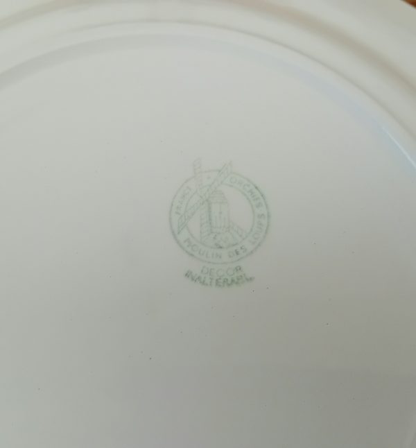 Plat vintage Moulin des Loups n°11478