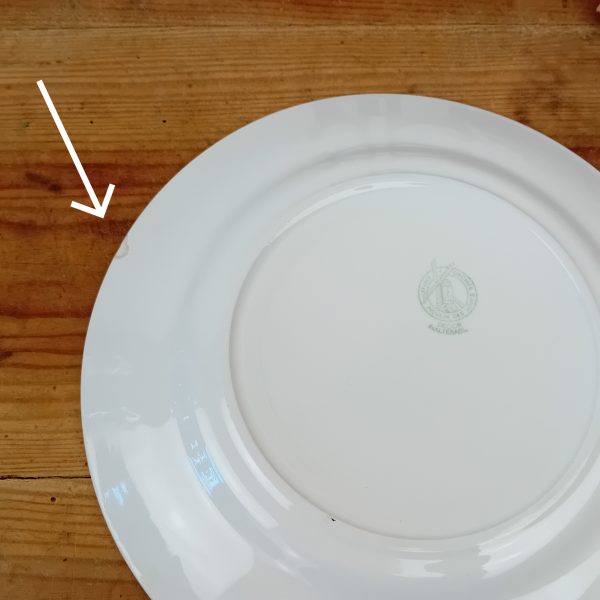 Plat vintage Moulin des Loups n°11478