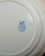 Ancienne assiette parlante Sarreguemines n°11475