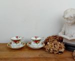 Paire de tasses a thé Royal Albert / Roses / n°11494
