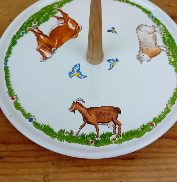 Plateau a fromage en faïence n°11479