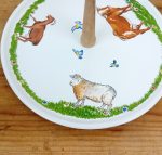 Plateau a fromage en faïence n°11479