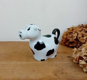 Crémier ou saucière en porcelaine / Vache / n°11480