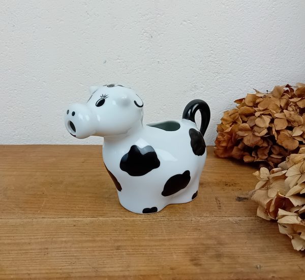 Crémier ou saucière en porcelaine / Vache / n°11480