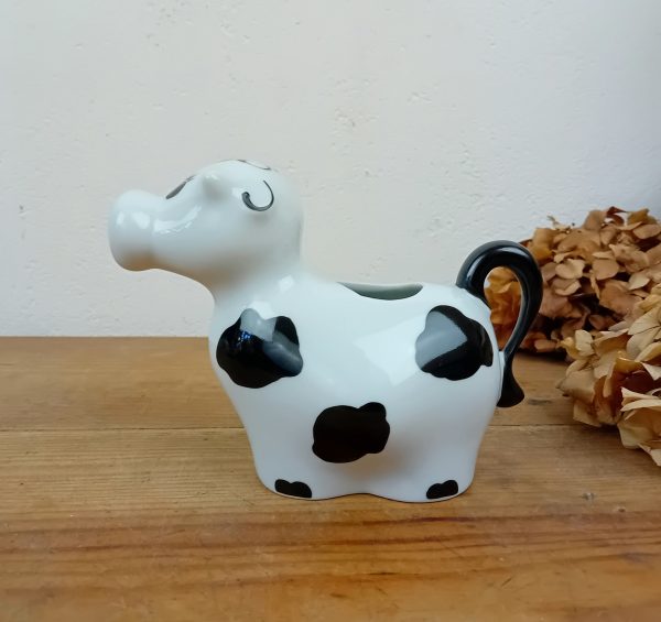 Crémier ou saucière en porcelaine / Vache / n°11480