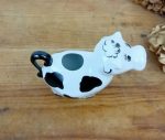 Crémier ou saucière en porcelaine / Vache / n°11480