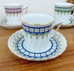 Lot de 3 tasses a café en porcelaine n°11503