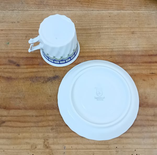 Lot de 3 tasses a café en porcelaine n°11503