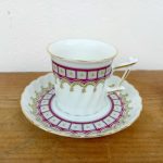Lot de 3 tasses a café en porcelaine n°11503
