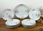 Ancien service de table en porcelaine n°11500