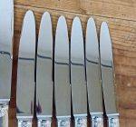 Lot de 12 couteaux en métal argenté n°11511