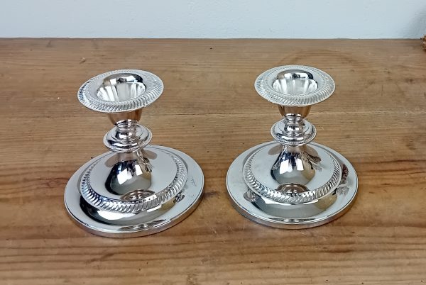 Paire de bougeoirs n°11515