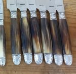 Lot de 12 couteaux anciens ( 6 + 6 ) n°11513