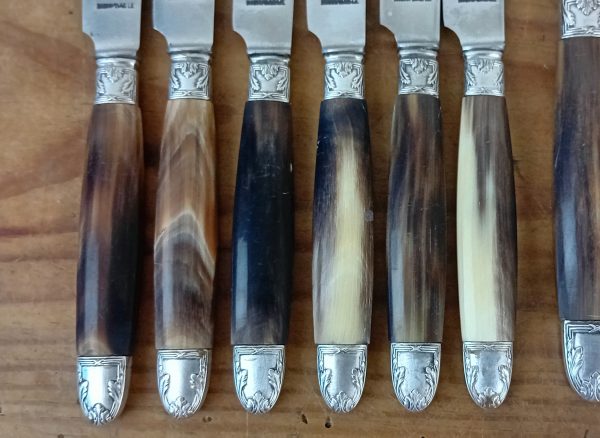 Lot de 12 couteaux anciens ( 6 + 6 ) n°11513