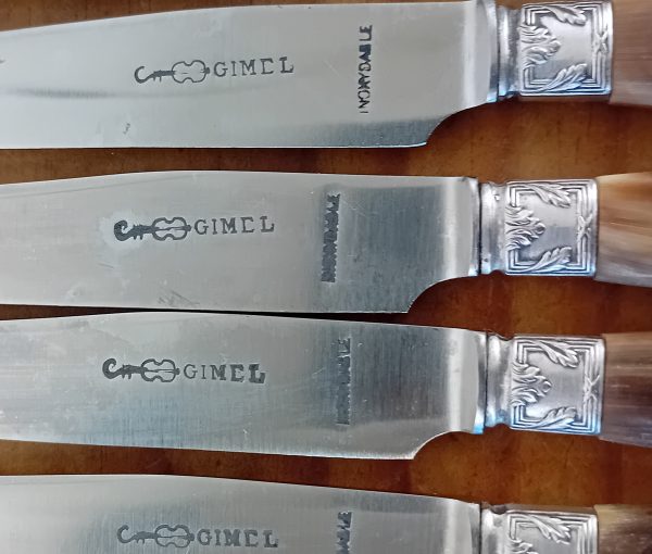 Lot de 12 couteaux anciens ( 6 + 6 ) n°11514