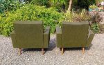 Paire de fauteuils vintages a restaurer n°11573