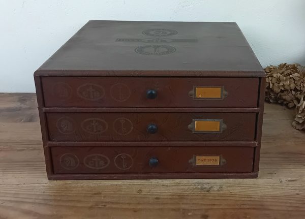 Ancien présentoir de mercerie Thiriez & Cartier Bresson n°11545