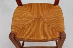 Ancienne chaise haute paillée n°11566