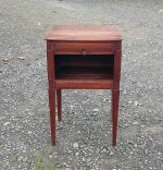 Ancien chevet a rideau en noyer n°11558