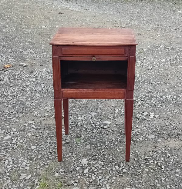 Ancien chevet a rideau en noyer n°11558