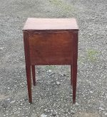 Ancien chevet a rideau en noyer n°11558