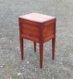 Ancien chevet a rideau en noyer n°11558