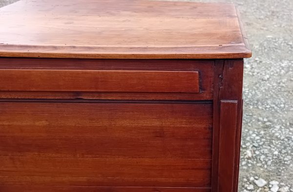 Ancien chevet a rideau en noyer n°11558