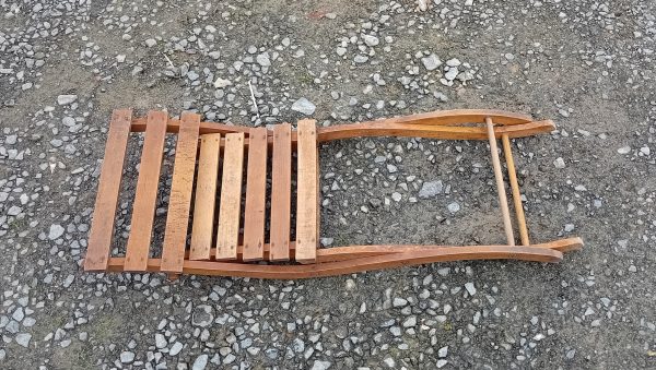 Ancienne chaise enfant pliante n°11562