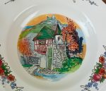 Lot de 6 assiettes creuses Obernai Sarreguemines n°11582