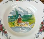 Lot de 6 assiettes creuses Obernai Sarreguemines n°11582