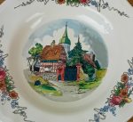 Lot de 6 assiettes creuses Obernai Sarreguemines n°11582