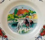 Lot de 6 assiettes creuses Obernai Sarreguemines n°11582