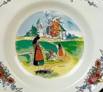 Lot de 6 assiettes creuses Obernai Sarreguemines n°11582