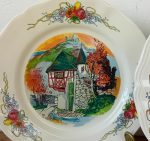 Lot de 6 assiettes a dessert Obernai Sarreguemines n°11584