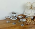 Lot de 6 coupes a glace vintages n°11587 // Réservées a V //